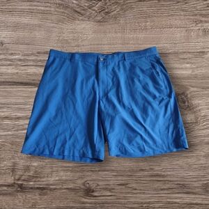 Peter Millar Men's Shackelford Classic Fit Shorts Size 42 Blue